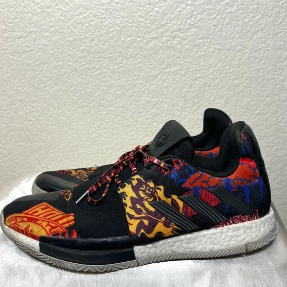 adidas James Harden Vol. 3 Team History Sneakers Athletic Shoes Size 13 - Picture 7 of 16